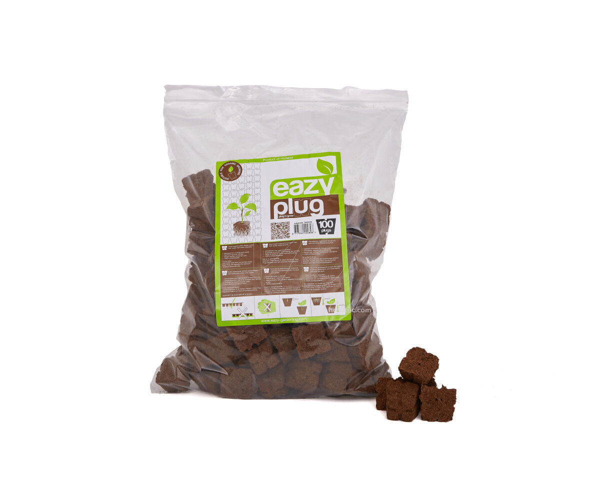 Bolsa con 50 dried eazy plug (3.5x3.5x3 cm) hga