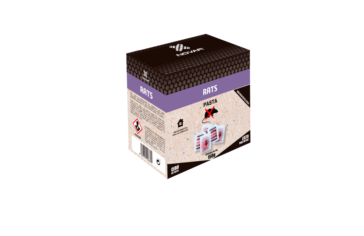 Cebo fresco bromadiolona 150 gr novar