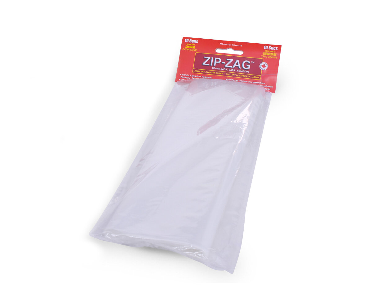 Bolsa xl 10 u (1 kg) zip-zag