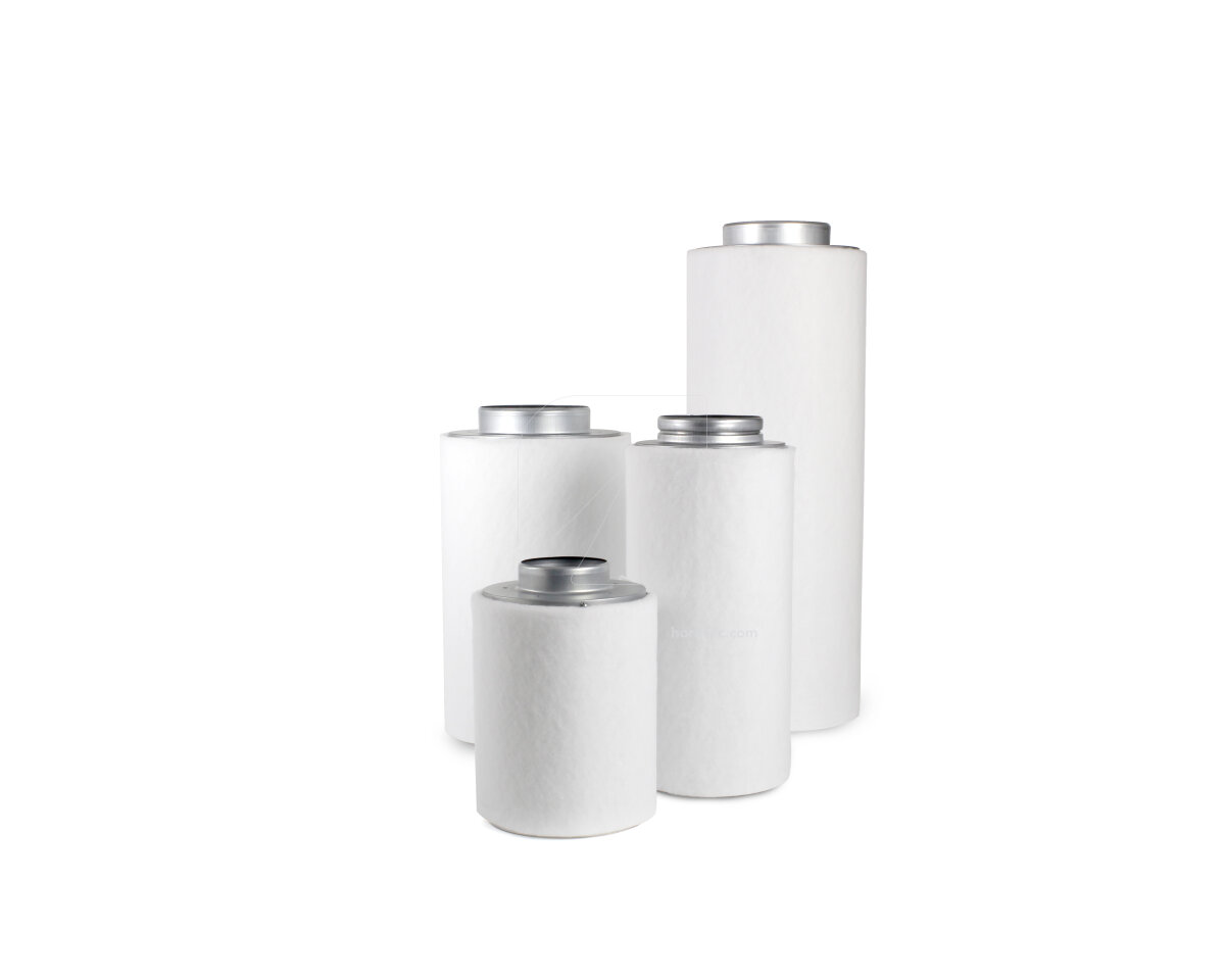 Filtro carbon (160 m3/h) boca 100/250 mm eco pk