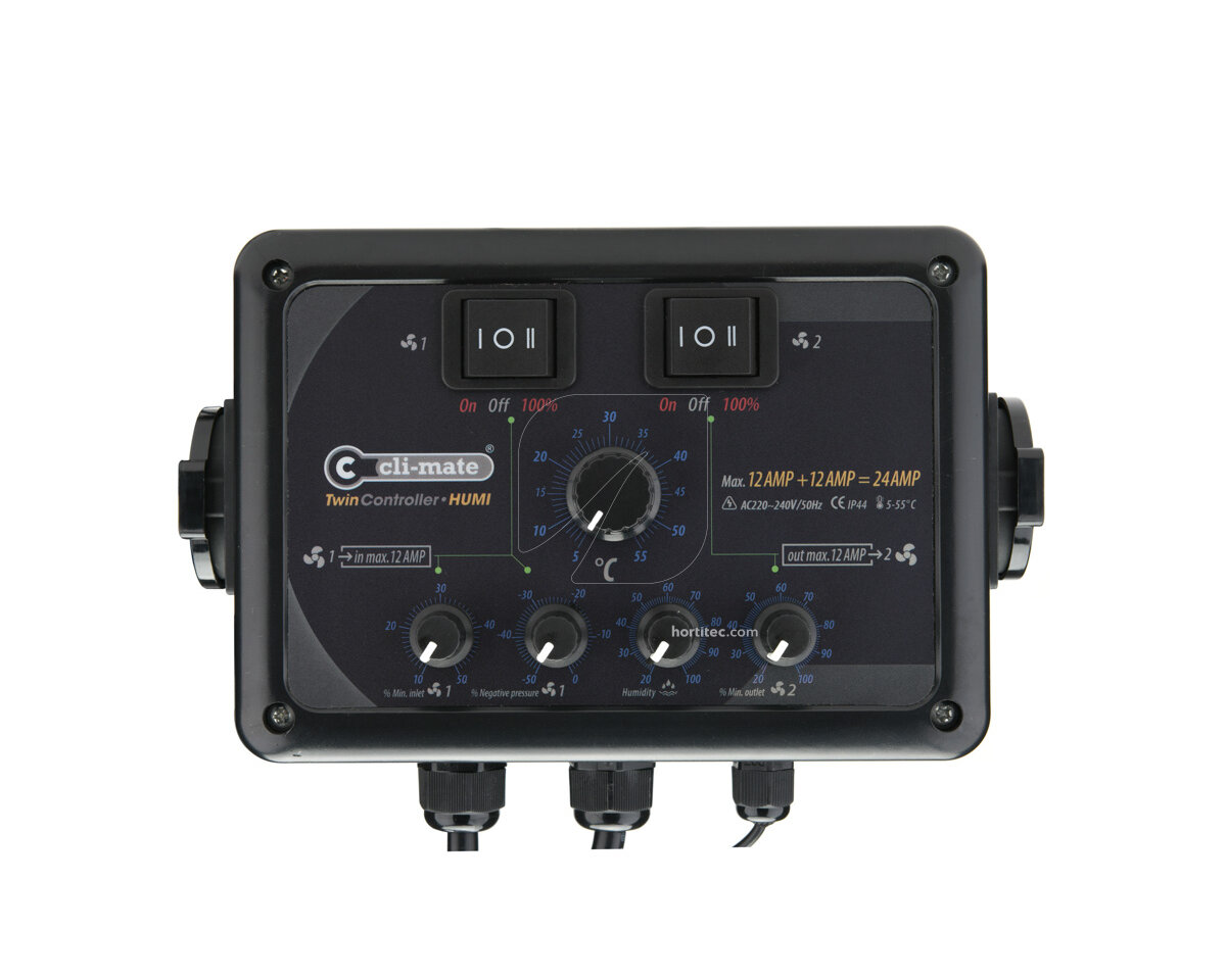 Twin controller control de humedad (8 a) cli-mate