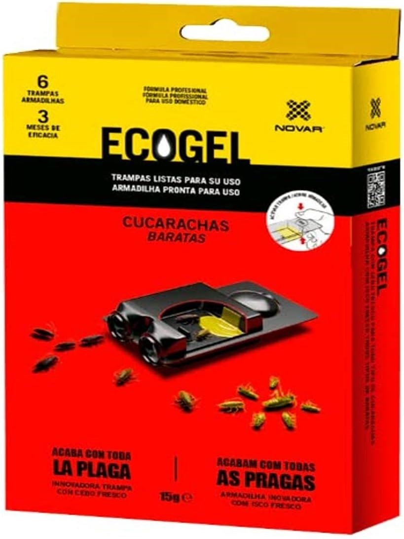 Trampa cucarachas novar