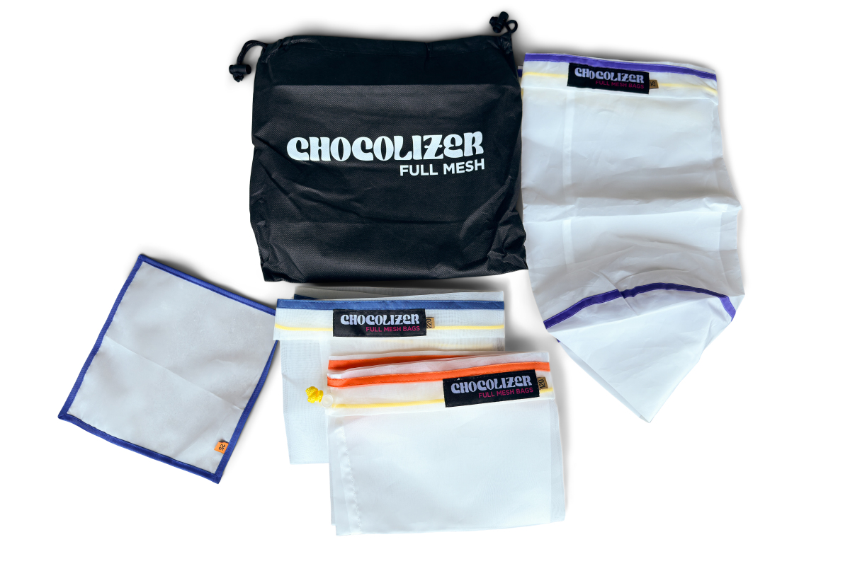 Bolsas full mesh 19l 25-120-220 micras (pack 3 bolsas) chocolizer