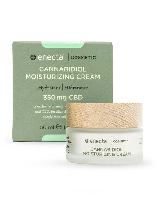Crema hidrantante facial (350 mg de cbd) 50 ml enecta