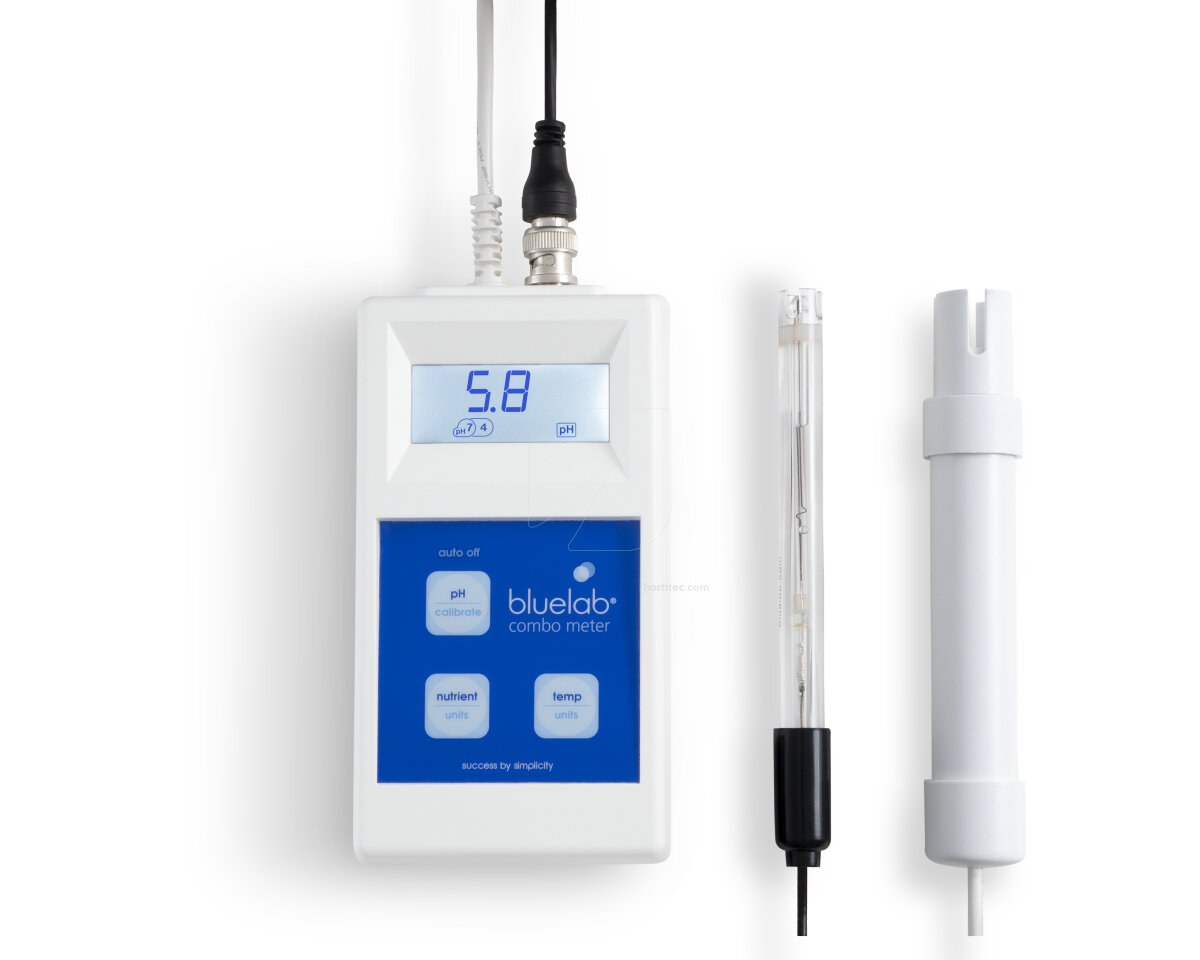 Combo meter (ph, ec y ºc) bluelab