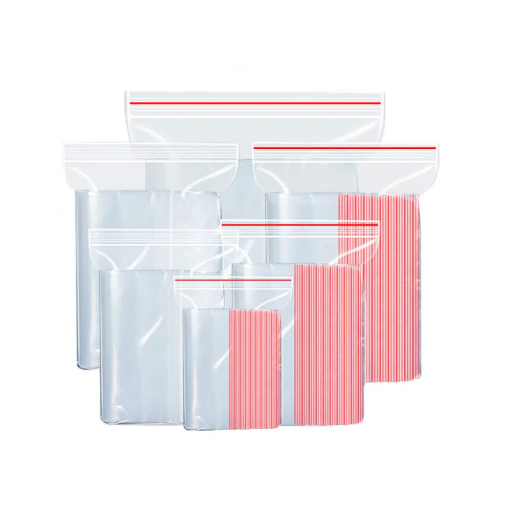 Bolsas zip plastico 50x70mm 0,1mm (pack 1000 un) poppins lab