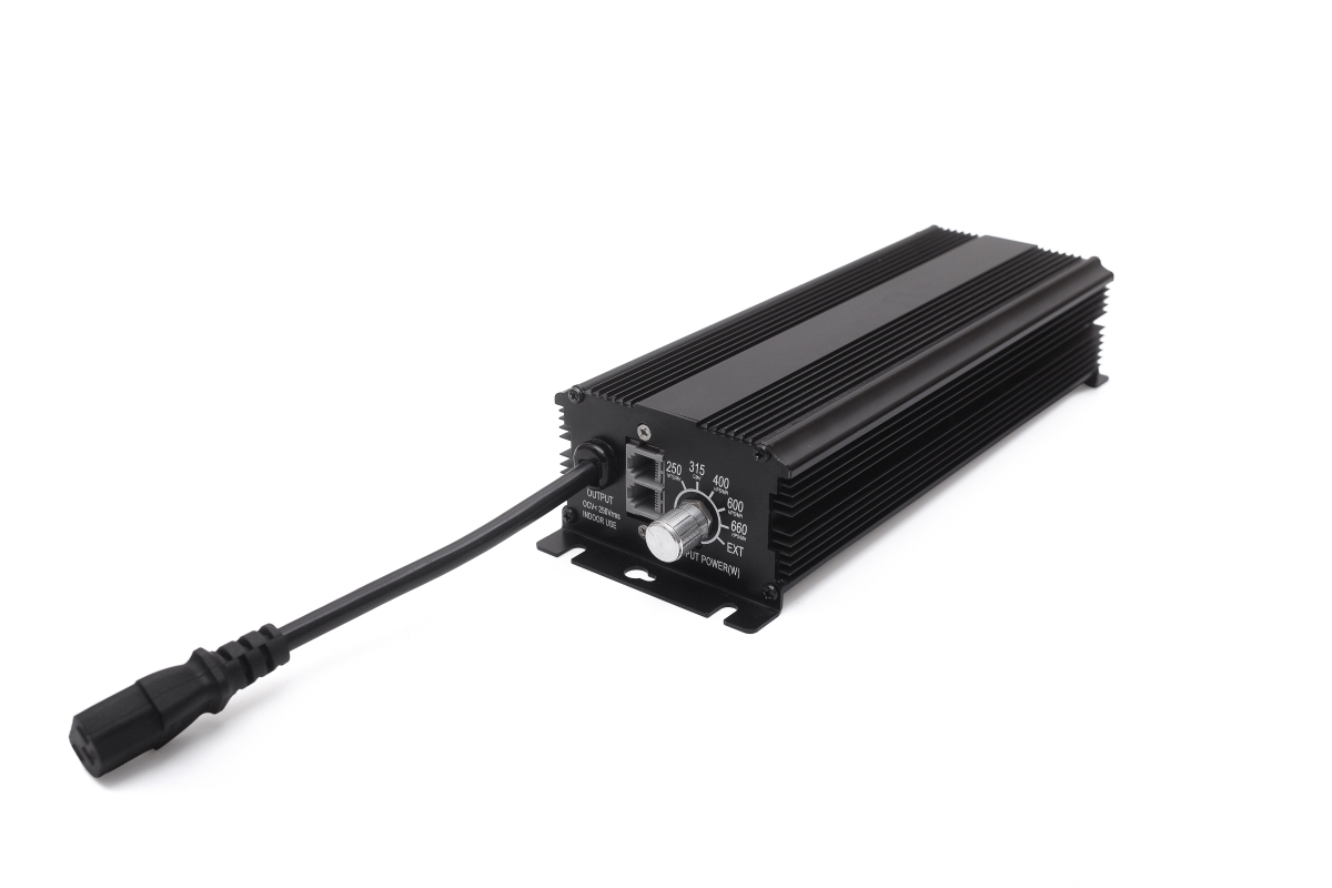 Balastro black 600 w regulable y controlable