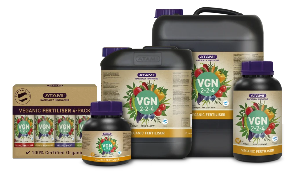 Fertilizante veganic 2-2-4 500ml atami