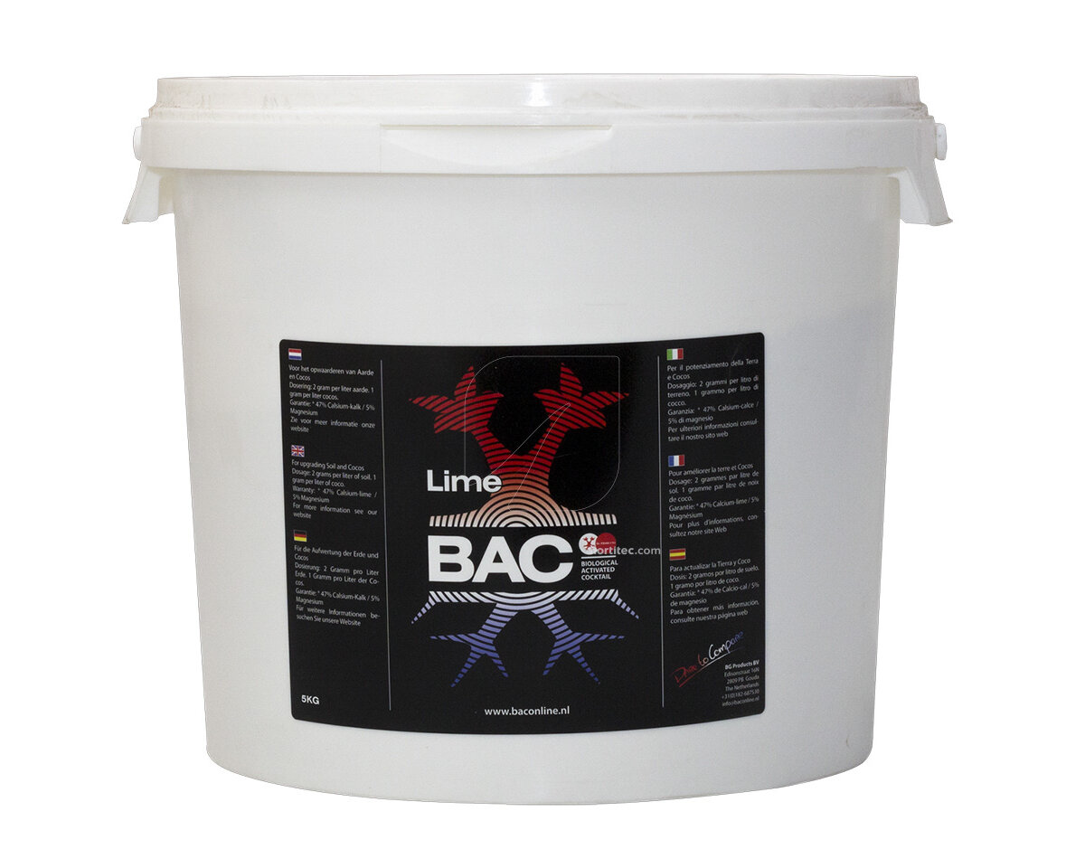 Lime chalk calcio en polvo 5 kg bac