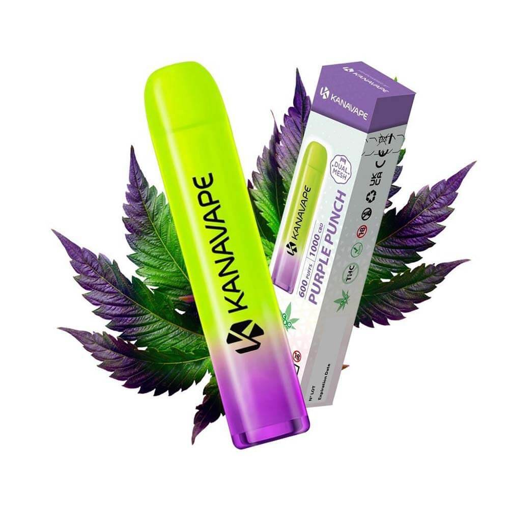 Vaporizador desechable purple punch kanavape