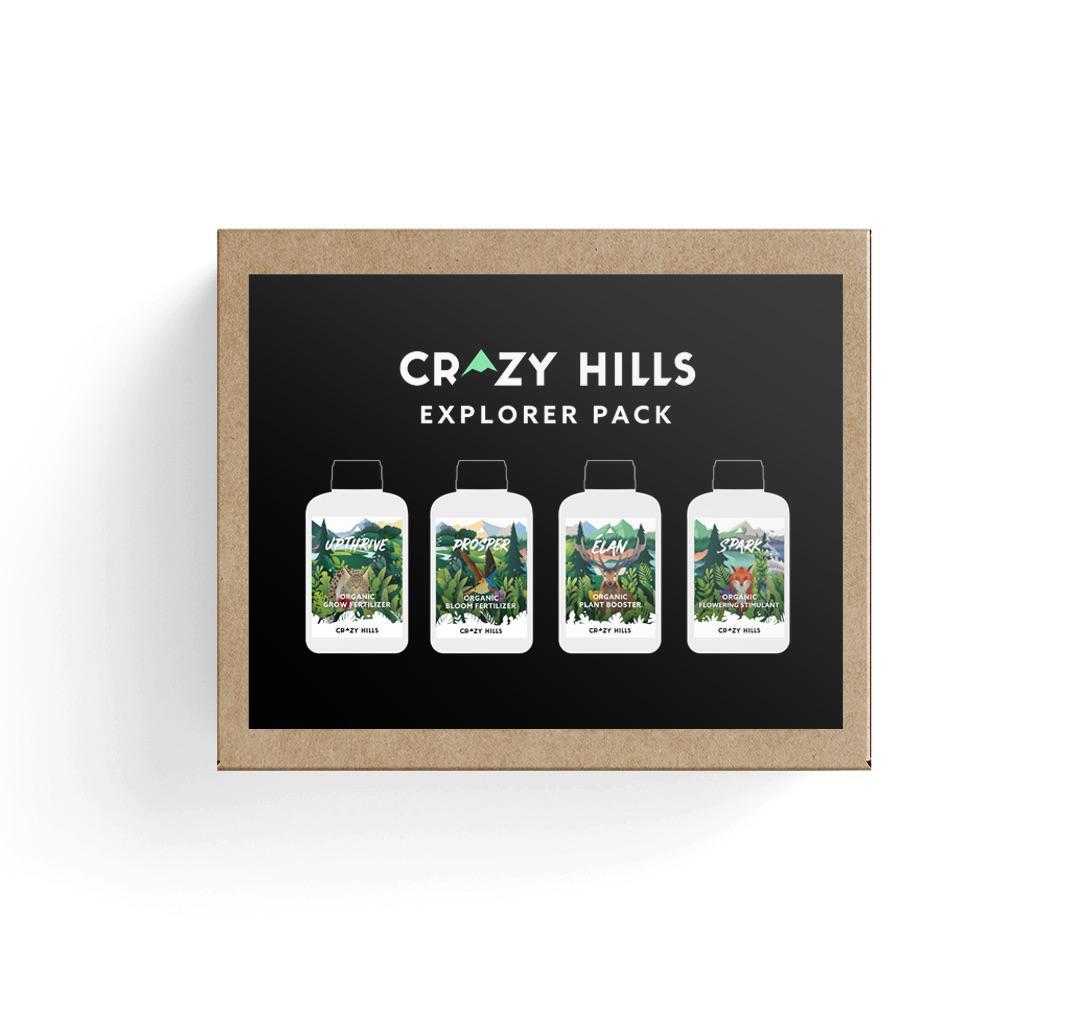 Explorer pack 4x500 ml crazy hills
