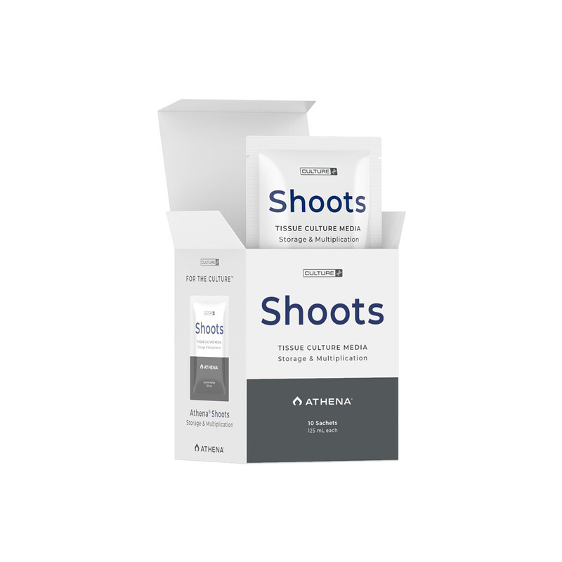 Shoots culture media (10 sobres de 125ml) athena